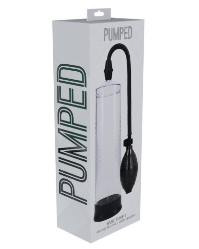 Pompe à pénis Basic Pump 1 20 x 5.8 cm Transparente 