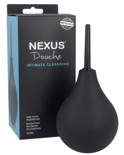 Poire de lavement Douche Nexus Noire 