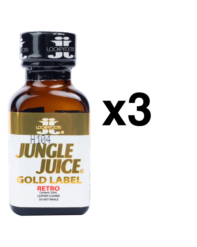 JUNGLE JUICE GOLD RETRO 25ml x3 