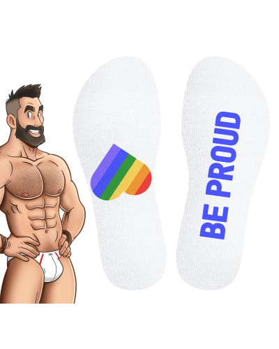 Chaussettes Rainbow Be Proud SneakXX 