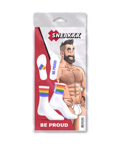 Chaussettes Rainbow Be Proud SneakXX 