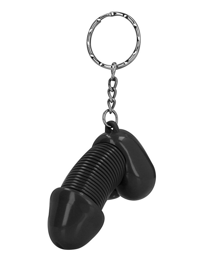 Porte-Clés Pénis Super John Noir 