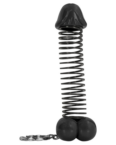 Porte-Clés Pénis Super John Noir 