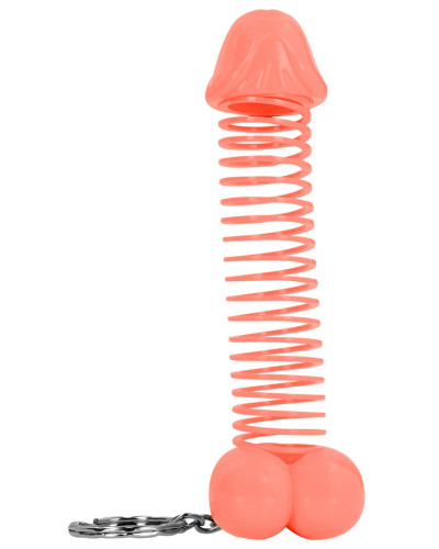 Porte-Clés Pénis Super Chuck Rose clair 