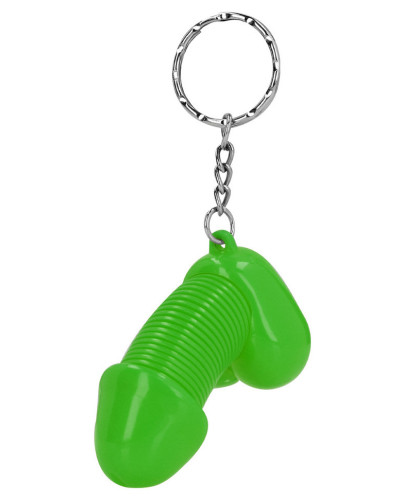 Porte-Clés Pénis Super Steve Vert 