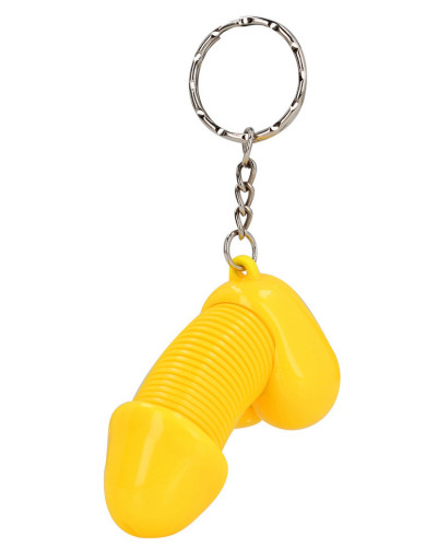 Porte-clés Pénis Super Dicky Jaune 