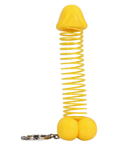 Porte-clés Pénis Super Dicky Jaune 