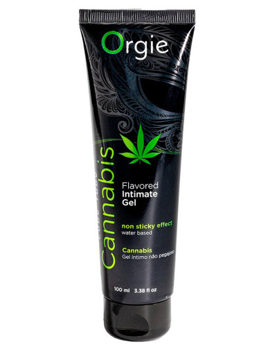 Lubrifiant Eau aromatisé Cannabis Orgie 100 ml 
