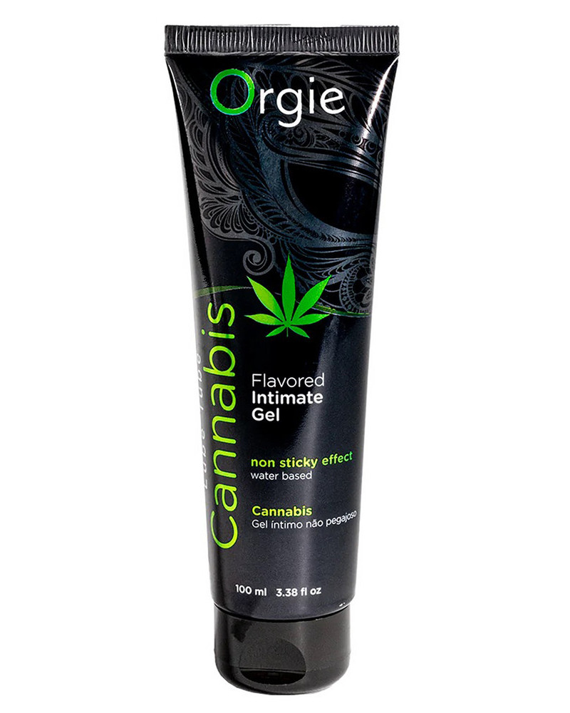 Lubrifiant Eau aromatisé Cannabis Orgie 100 ml 