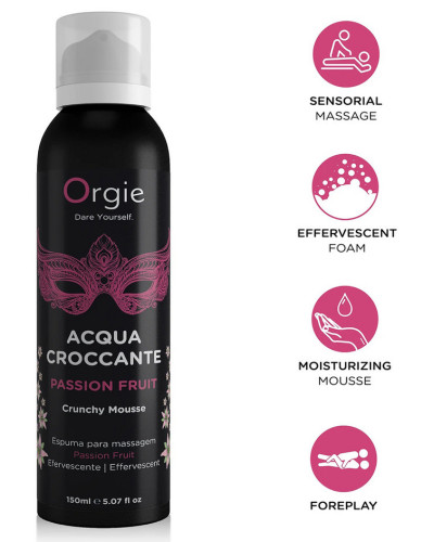  Mousse de massage Fruit de la Passion Acqua Croccante 150ml 