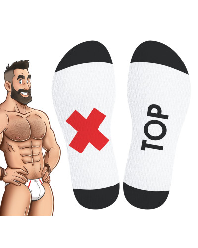 Chaussettes blanches Top SneakXX 