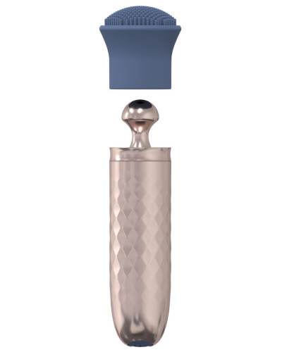 Le Thrill - Vibrateur Interchangeable 10 Vitesses - Bleu 