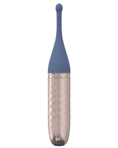 Le Thrill - Vibrateur Interchangeable 10 Vitesses - Bleu 