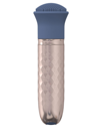 Le Thrill - Vibrateur Interchangeable 10 Vitesses - Bleu 
