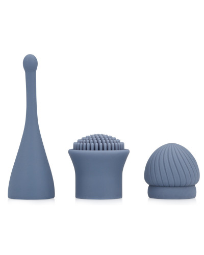 Le Thrill - Vibrateur Interchangeable 10 Vitesses - Bleu 