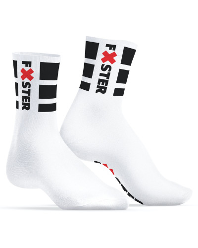 Chaussettes blanches Fister SneakXX 