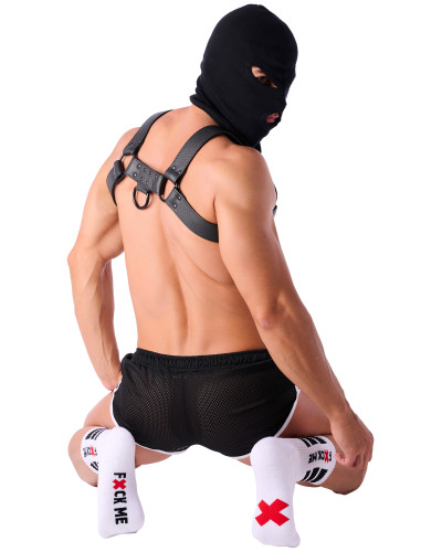 Chaussettes blanches Fuck Me SneakXX 