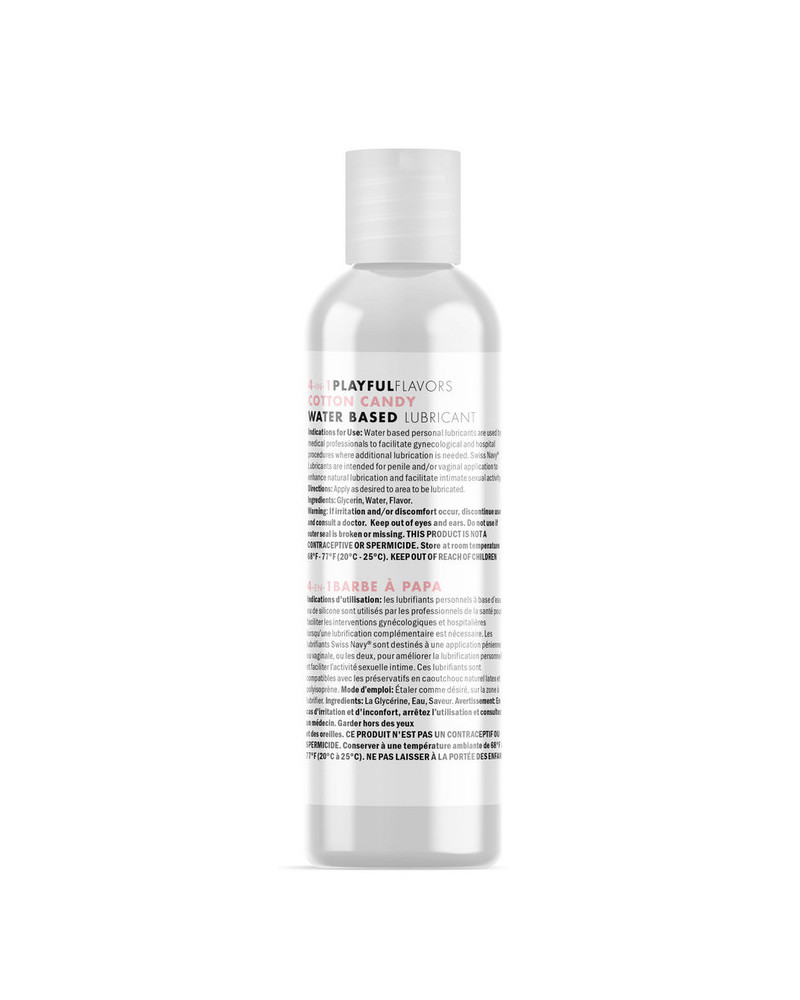Lubrifiant 4 en 1 Playful Flavors 29.5ml Barbe à papa 
