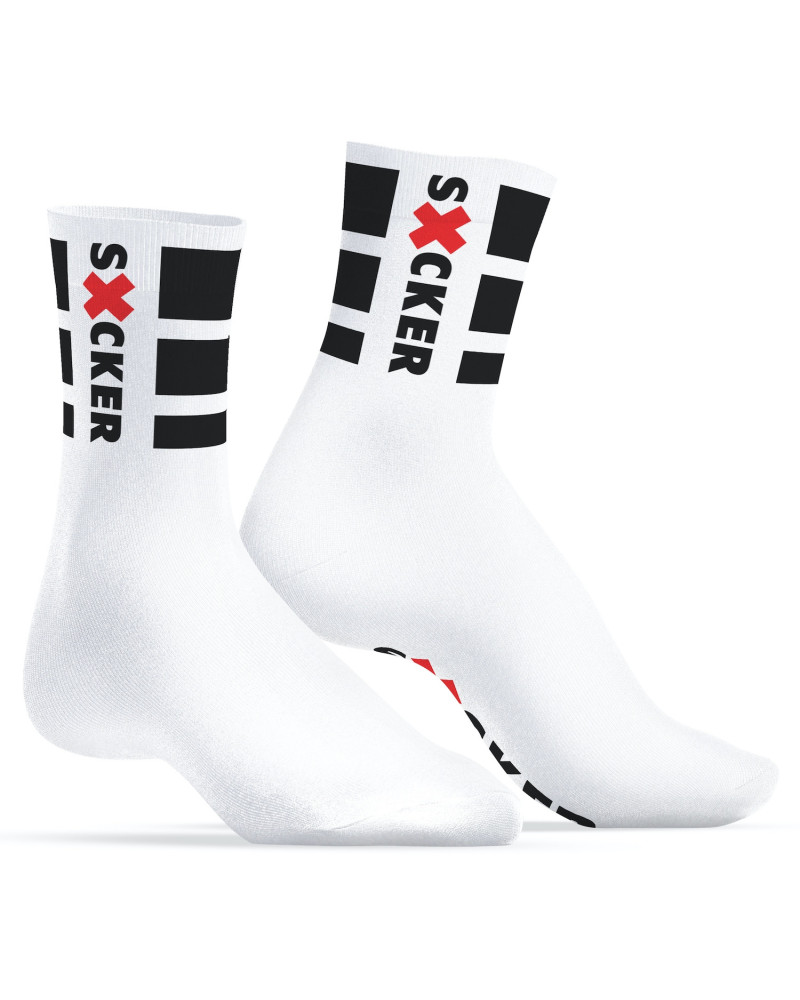 Chaussettes blanches Sucker SneakXX 