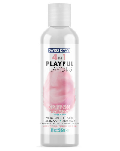 Lubrifiant 4 en 1 Playful Flavors 29.5ml Barbe à papa 