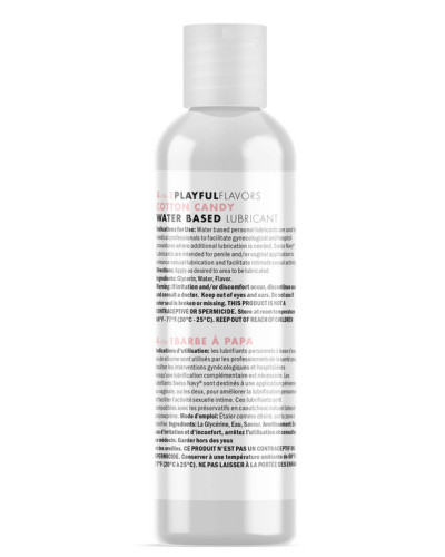 Lubrifiant 4 en 1 Playful Flavors 29.5ml Barbe à papa 