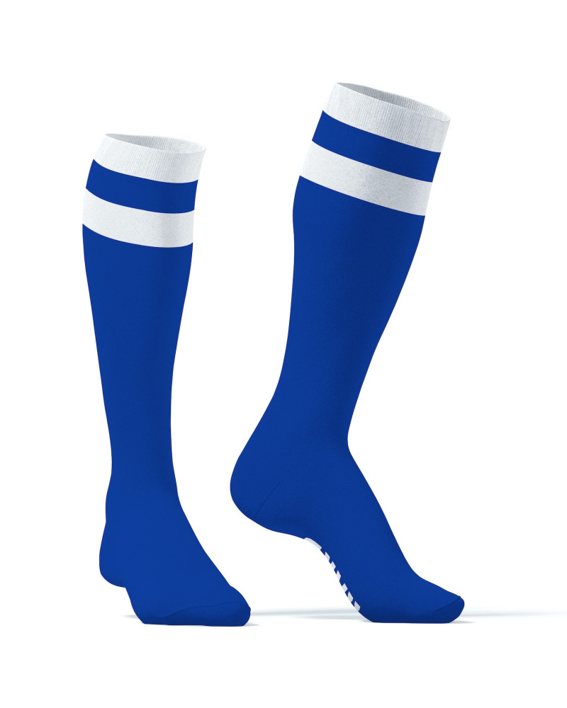 Chaussettes hautes Hard SneakXX Bleu-Blanc 
