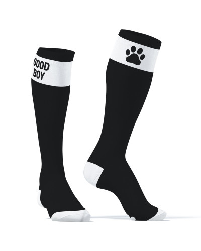 Chaussettes hautes Big Good Boy Noires 