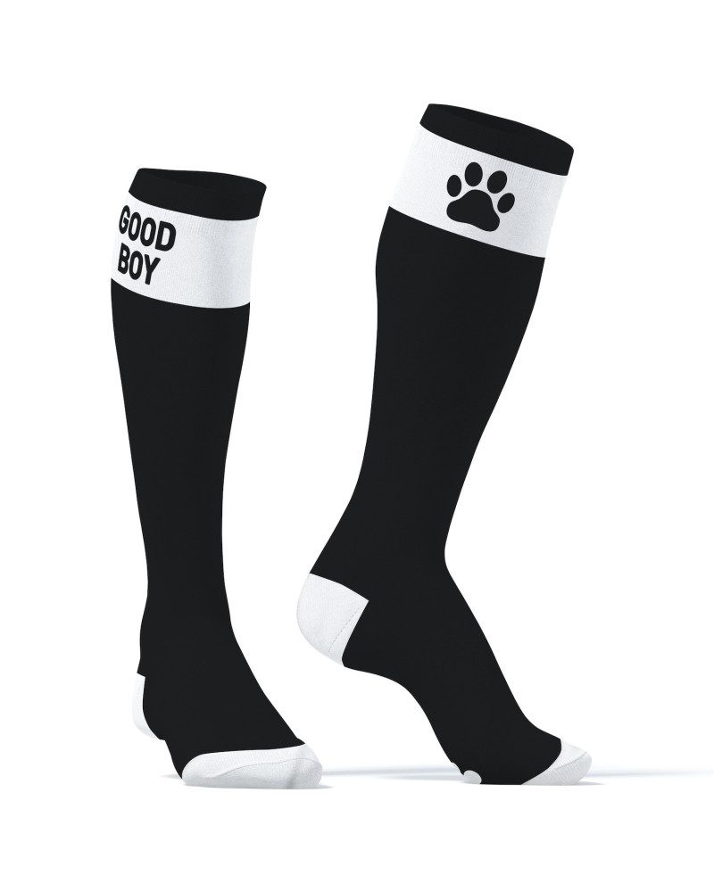 Chaussettes hautes Big Good Boy Noires 