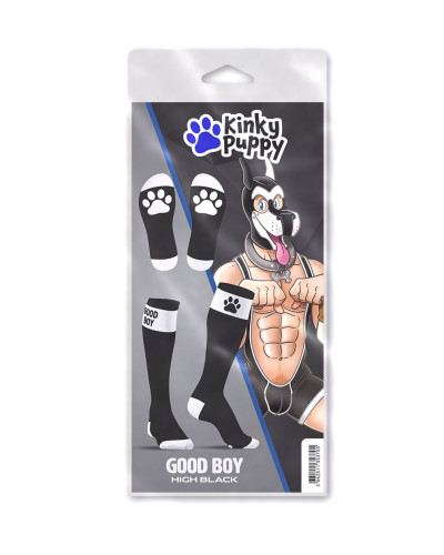 Chaussettes hautes Big Good Boy Noires 