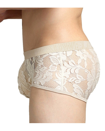 Boxer dentelle Tauwell Beige 