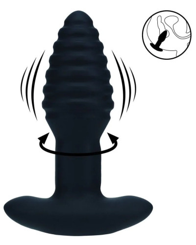 Plug Rotate Ribbed 10.5 x 3.9cm 