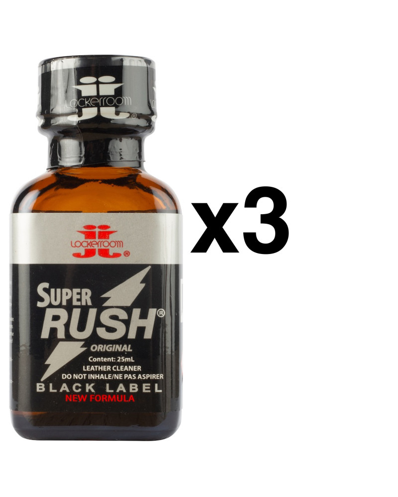 Super Rush Black Label Retro 25ml x3 