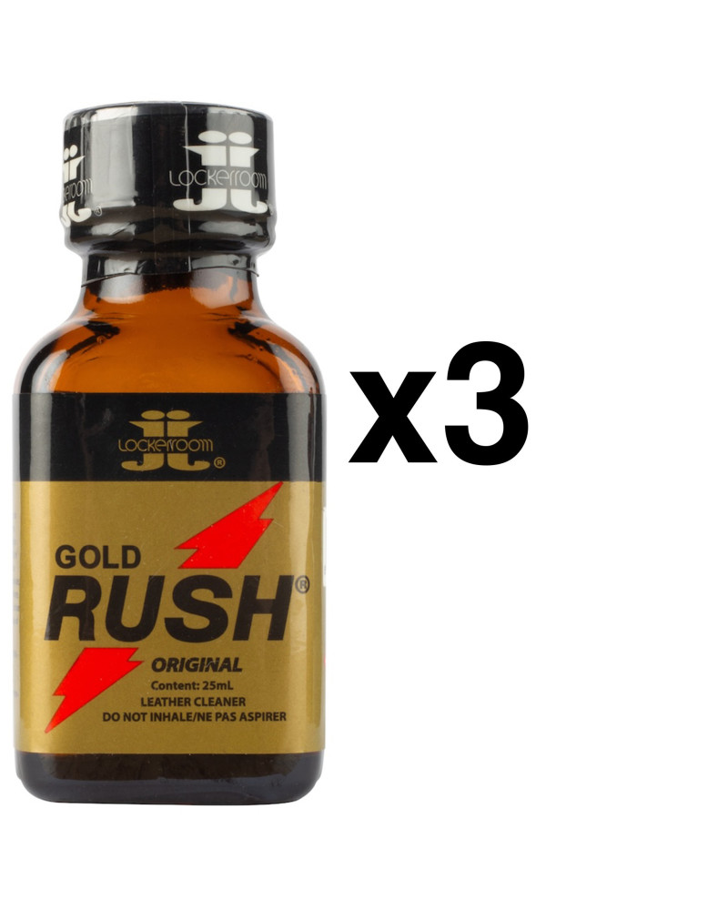 Gold Rush Retro 25ml x3 