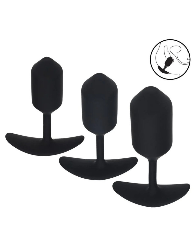 Lot de 3 Plugs lestés Weighty 