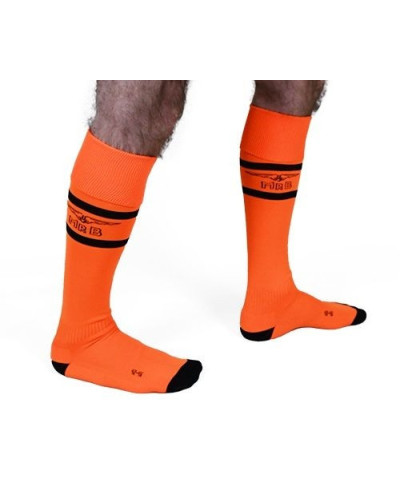 Chaussettes hautes Urban Football Socks Orange Neon 