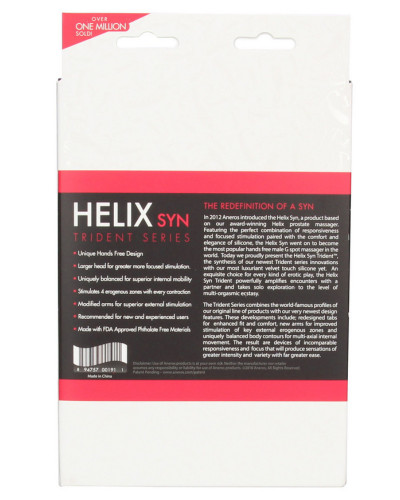 Stimulateur prostatique Helix Syn™ Trident 10 x 2.4cm 