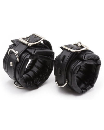 Menottes avec Ventouse Strongcup Noires 