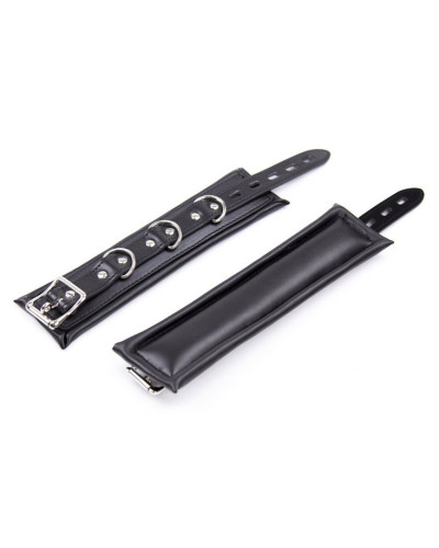 Menottes avec Ventouse Strongcup Noires 