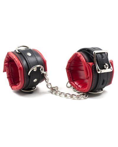 Menottes avec Ventouse Strongcup Rouges 