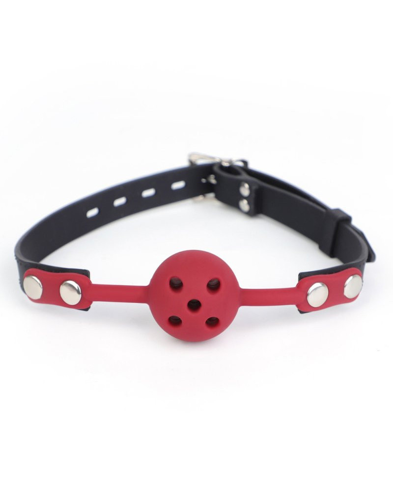 Bâillon Boule Percée Breathfive 40mm Bordeaux 