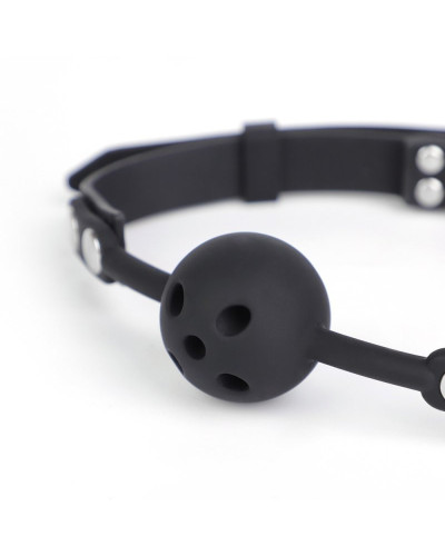 Bâillon Boule Percée Breathfive 40mm Noir 