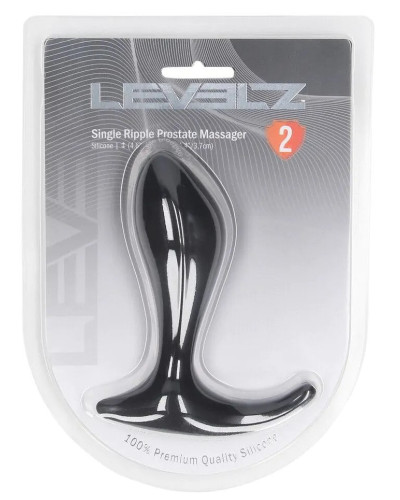 Stimulateur de prostate Single Ripple 9 x 3.6cm 
