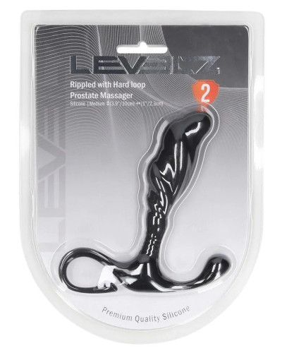 Stimulateur de prostate Rippled M 9 x 2.5cm 