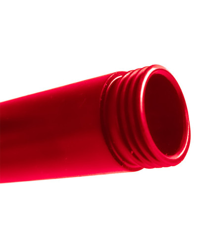 Embout de lavement en Acier Inoxydable METALCOLORS 15 x 2cm Rouge 