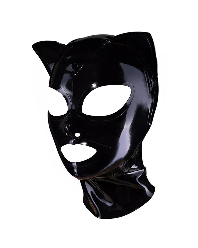 Cagoule Cat Fetish Noire 