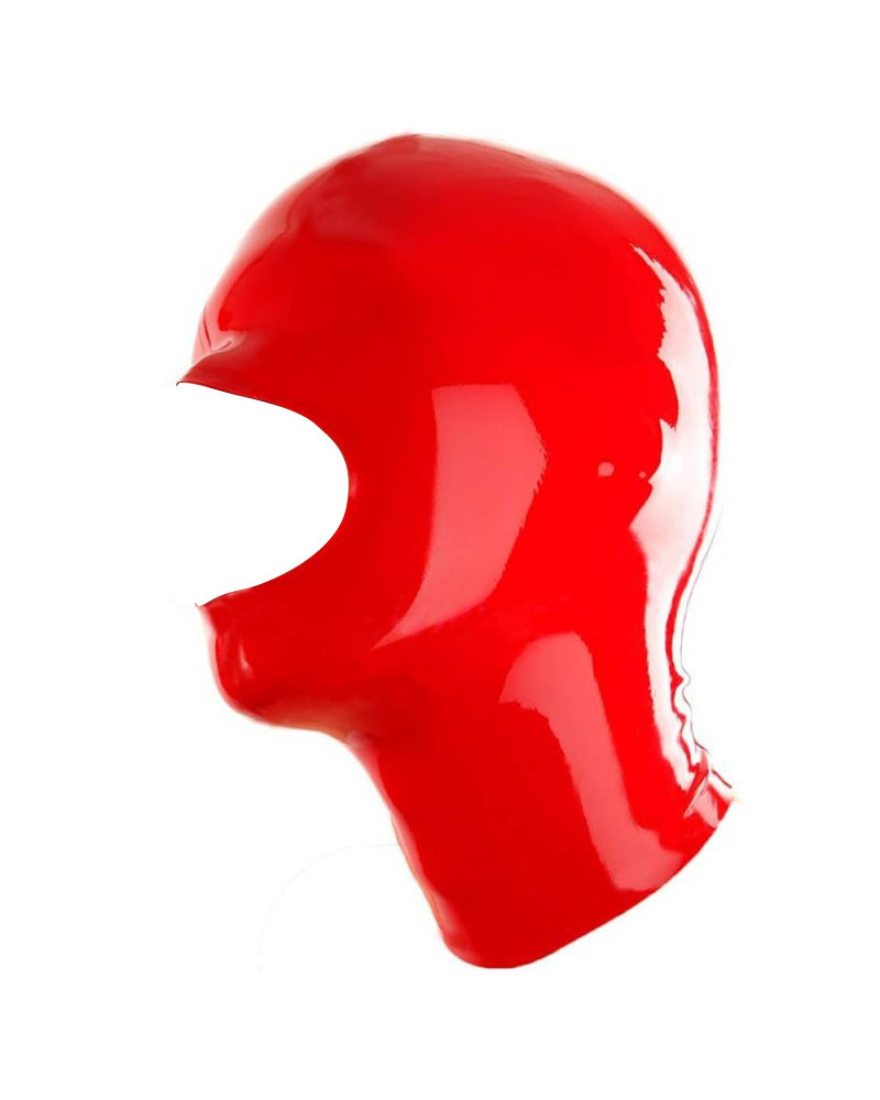 Cagoule en latex Openose Rouge 