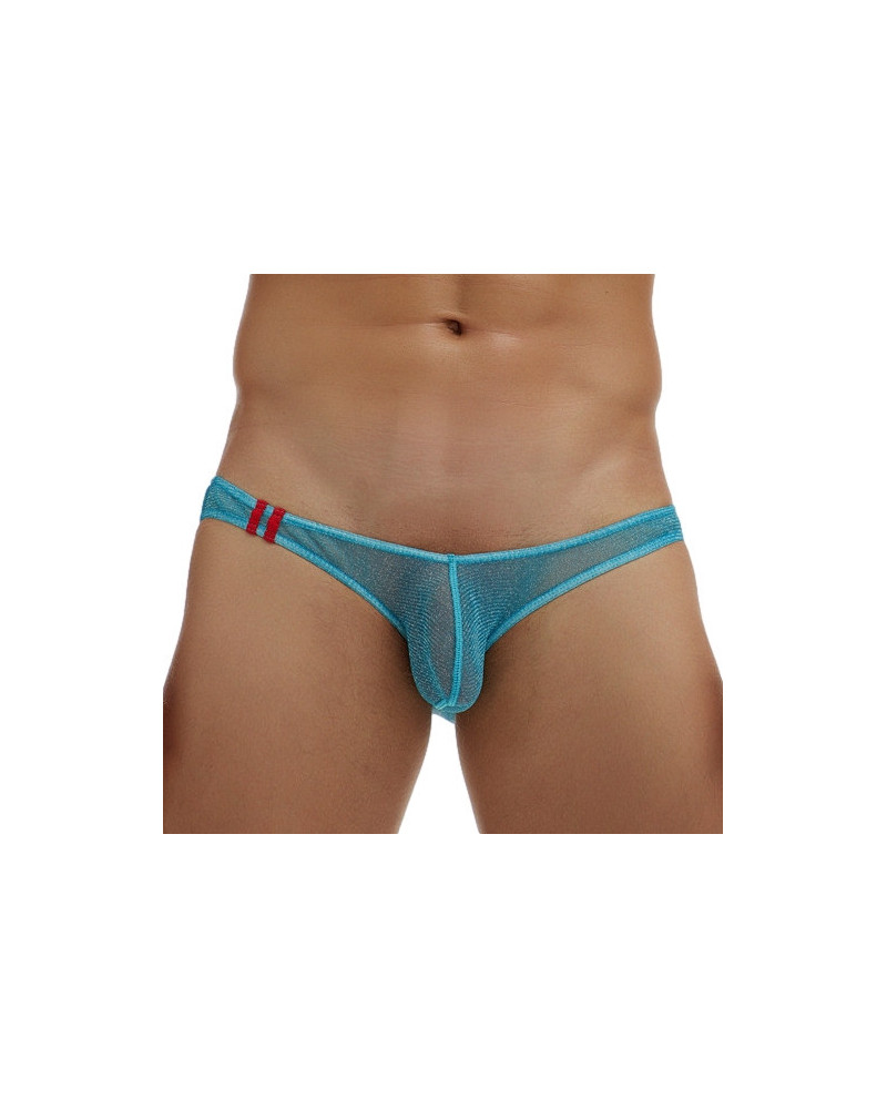 Slip Pailleté Minicut Turquoise 