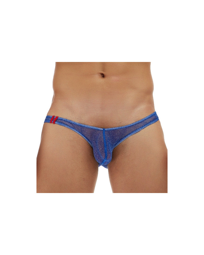 Slip Pailleté Minicut Bleu 