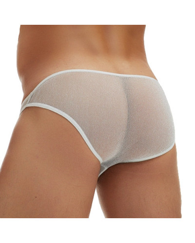 Slip Pailleté Minicut Blanc 