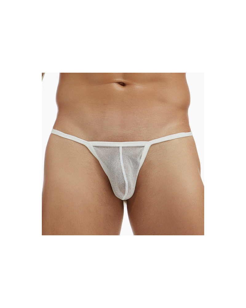 String Visibly Blanc pailleté 